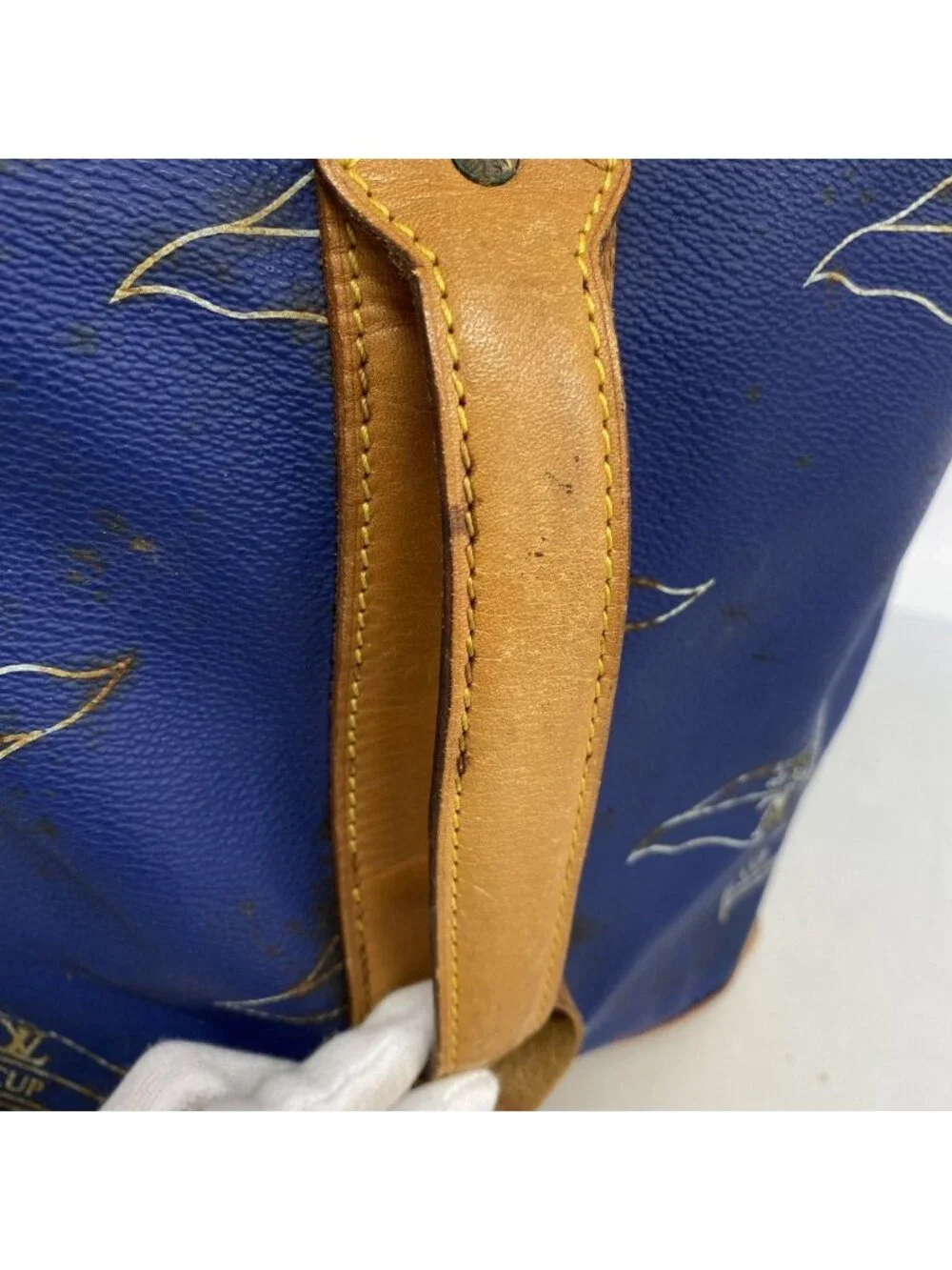 Louis Vuitton Shoulder Bag LV Cup Sac Marine Bandouliere Blue